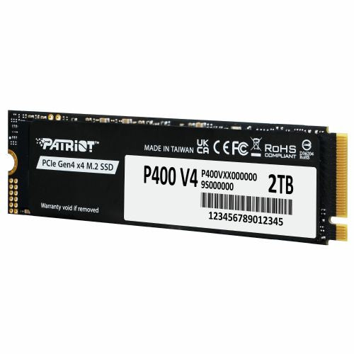 Vgradni SSD disk Patriot P400 2TB M.2 PCIe 4.0 NVMe 6200/5200 MB/s hladilnik