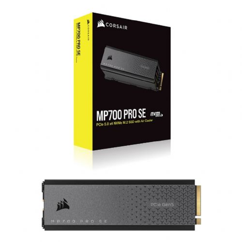 Vgradni SSD disk Corsair MP700 PRO SE 4TB M.2 PCIe 5.0 NVMe, hitrost branja 14000 MB/s, 3D TLC, strojno šifriranje