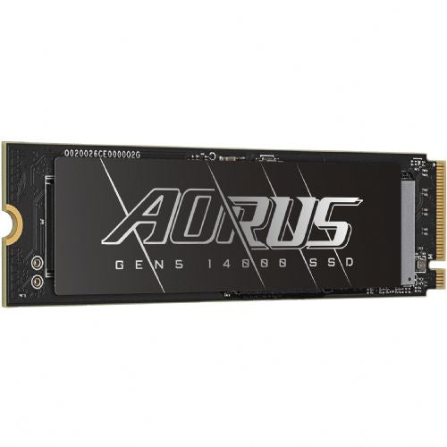 Vgradni SSD disk Gigabyte AORUS GEN5 14000 4TB PCIe 5.0 M.2 2280, hitrost branja do 14.100 MB/s, NVMe 2.0