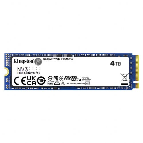 Kingston SSD M.2 4TB NV3 NVMe PCIe 4.0 x 4