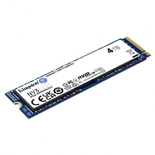 Kingston SSD M.2 4TB NV3 NVMe PCIe 4.0 x 4