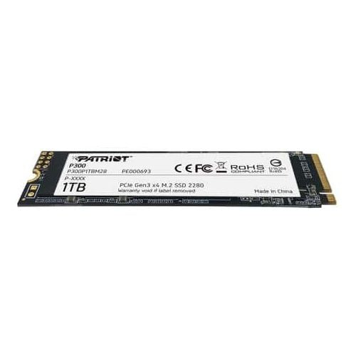 M.2 Patriot P300 1 TB (PCIe 3.0 x4, NVMe 1.3, M.2 2280)