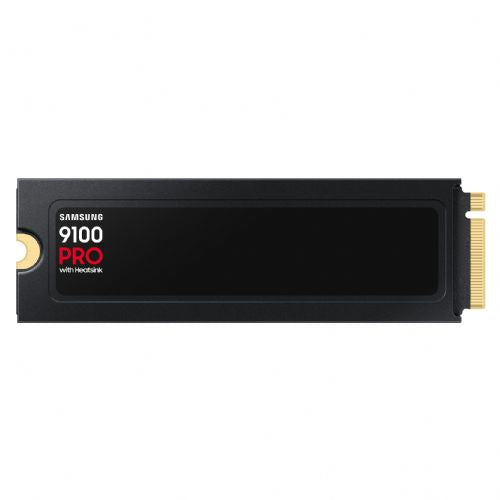 Vgradni SSD SAMSUNG M.2. 9100 PRO hladilnik NVMe 1TB PCIe 5.0 14.700 MB/s branje 13.300 MB/s