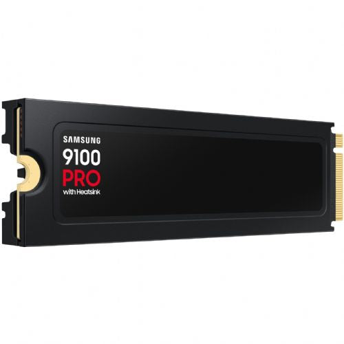 Vgradni SSD SAMSUNG M.2. 9100 PRO hladilnik NVMe 4TB PCIe 5.0 14.800 MB/s branje 13.400 MB/s