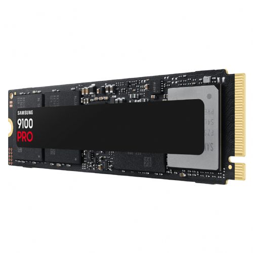 Notranji SSD disk Samsung 9100 Pro NVMe, 8 TB, PCIe 5.0, 14.800 MB/s branje, 13.400 MB/s pisanje, M.2, črne barve