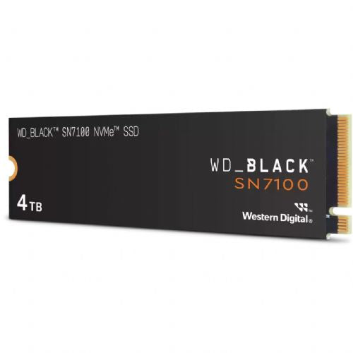 M.2 WD črne barve 4TB SN7100 NVME PCI Express WDS400T4X0E PCIe 4.0 x4