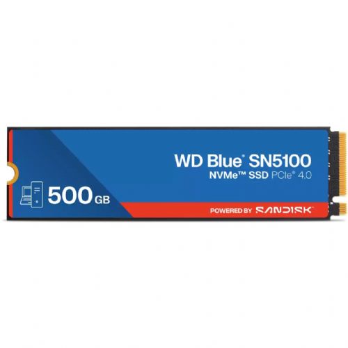 Vgradni SSD WD Blue M.2 SN5100 NVMe 500 GB PCIe4.0 x4 NVMe – WDS500G5B0E-00CPE0