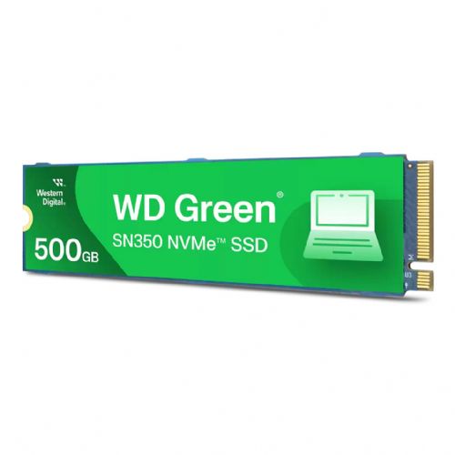 Vgradni SSD disk Western Digital Green SN350 500GB M.2 2280 PCIe Gen3 NVMe hitrost branja 2400 MB/s