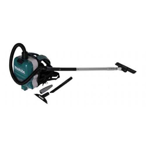 Makita DVC261ZX15 cordless backpack vacuum cleaner, without battery and charger, 2x 18 V