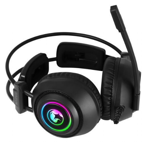 Marvo HG9056 7.1 RGB USB black gaming headset with microphone