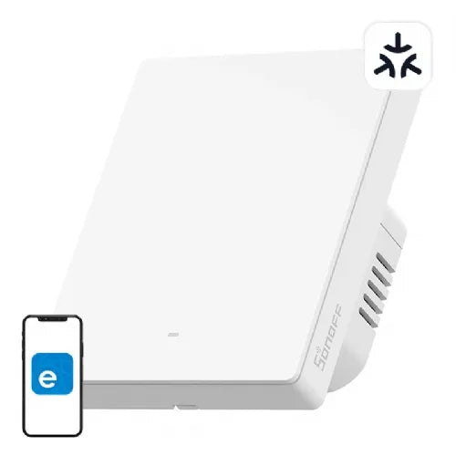 Pametno stensko stikalo Matter M5-1C-80W (1-kanalno, za okvir)