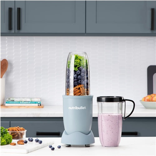 Mešalni Nutribullet PRO NB907MASL, 900 W, za 0.9 L, siva-modra