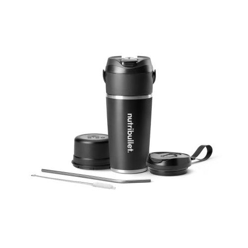 Mešalnik Nutribullet NBP016B, za 0.6 L, na baterije, črna/nerjaveče jeklo