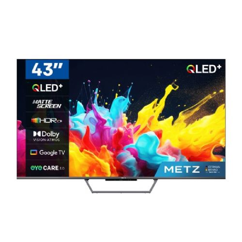 Televizor Metz 43MQE7600Z 43"; QLED 4K Ultra HD TV, Google TV