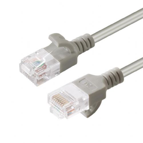 MicroConnect Cable U/UTP CAT6A thin 3M Gray Network