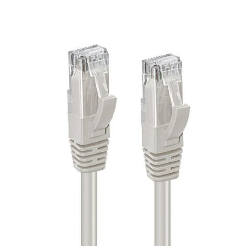 MicroConnect Network cable CAT6A U/UTP, 0.5m, gray LSZH