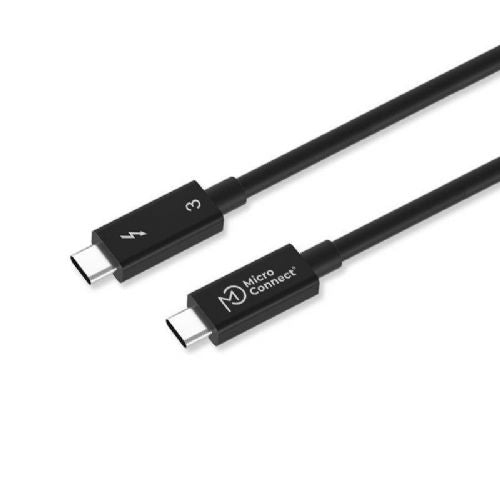 MicroConnect Premium Thunderbolt 3 cable, 0.5m 240W, 40Gbps, 4K60Hz
