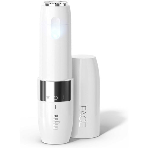 Mini odstranjevalec obraznih dlak Braun Face FS1000, bela/krom