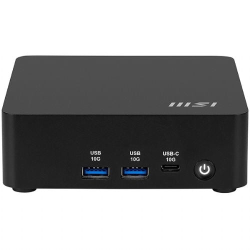 Mini / NUC računalnik MSI Cubi NUC AI 1UMG-073BEU Intel Core Ultra 7, 16GB DDR5, 512GB SSD, Intel Arc, Wi-Fi 6E, Windows 11 Home (črn)