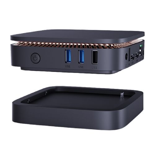 MINI računalnik AceMagic AK1 PLUS, Intel N97 16GB RAM + 512GB črne barve