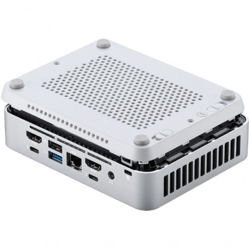 Mini računalnik Asus NUC 14 Pro+ RNUC14RVSU9089A2I (srebrn/bel, Windows 11 Home 64-bit)