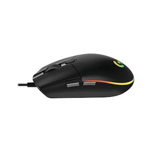 Miška Logitech G203 Lightsync, 8000 dpi, žična, RGB, črna