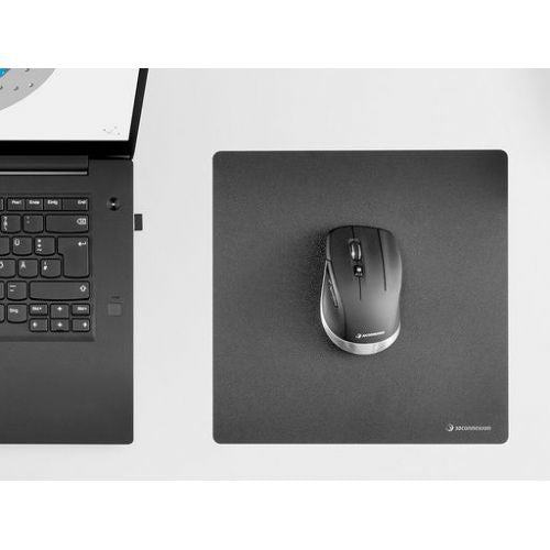 Miška 3Dconnexion CadMouse Compact Wireless črna/srebrna, brezžična in kabelska, 7200 dpi, optična, vključno s torbico