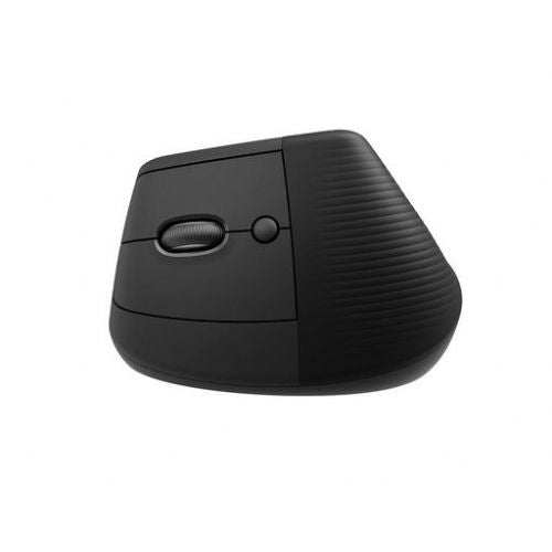 Logitech Lift Vertical Mouse, ergonomic, left-handed, Bluetooth, 4000 dpi, black/graphite