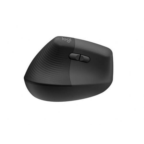 Logitech Lift Vertical Mouse, ergonomic, left-handed, Bluetooth, 4000 dpi, black/graphite