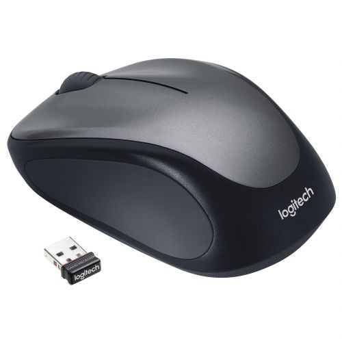 Logitech M235 wireless mouse, optical laser, 2.4 GHz USB, 1000 dpi, black