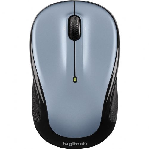 Miška Logitech M325S (svetlo srebrna/črna, združljiva z Windows/macOS/ChromeOS, certificirana za Chromebook)