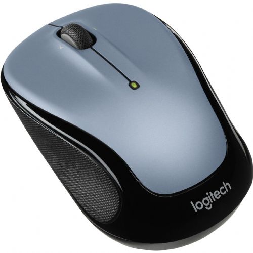 Miška Logitech M325S (svetlo srebrna/črna, združljiva z Windows/macOS/ChromeOS, certificirana za Chromebook)