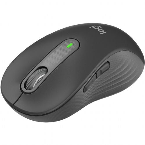 Logitech M650 L Signature Gray wireless mouse, optical, 2,000 DPI, quiet operation, ergonomic
