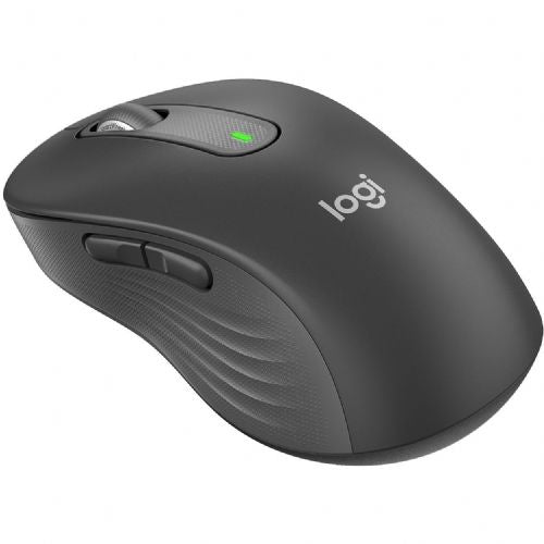 Logitech M650 L Signature Gray wireless mouse, optical, 2,000 DPI, quiet operation, ergonomic