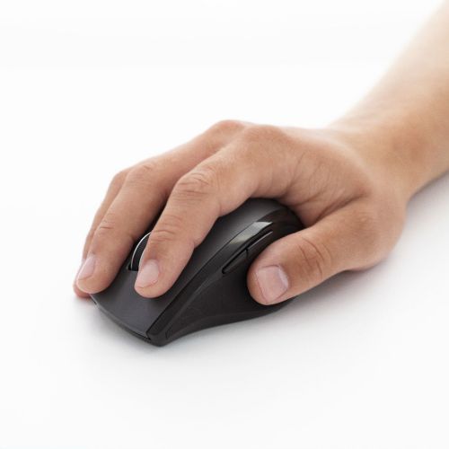 Logitech M705 Marathon wireless mouse, laser, ergonomic, 3-year battery life, Unifying receiver