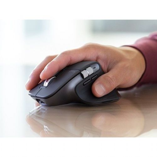 Miška Logitech MX Master 3S for Business, 7 gumbov, 8.000 dpi, Bluetooth, grafitna