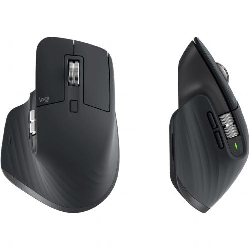 Miška Logitech MX Master 3S for Business, 7 gumbov, 8.000 dpi, Bluetooth, grafitna