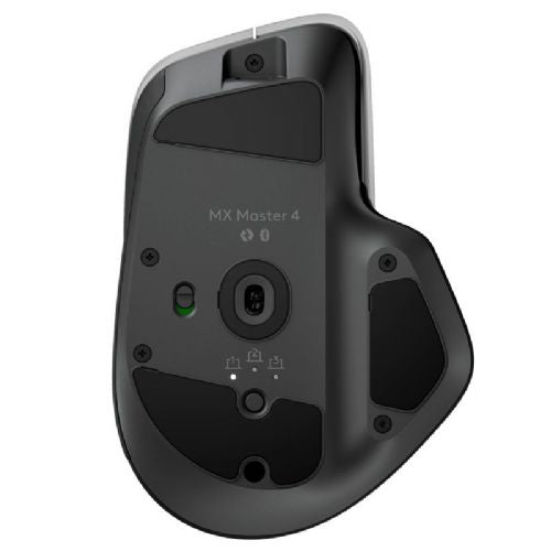 Miška Logitech MX Master 4 grafitna, Bluetooth in Logi Bolt, lasersko sledenje 8000 dpi, podpora Windows/macOS/Linux/ChromeOS/iPadOS/Android, polnilna baterija
