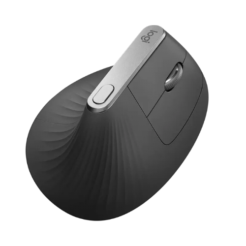 Logitech MX Vertical mouse, ergonomic, wireless, 4000 dpi, rechargeable battery, multi-device support