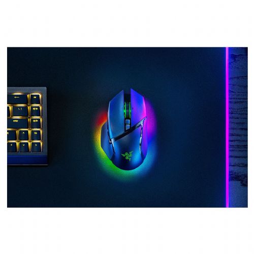 Razer Basilisk V3 Pro wireless mouse, 35,000 DPI, 11 programmable buttons, Chroma RGB, right-handed ergonomics, black