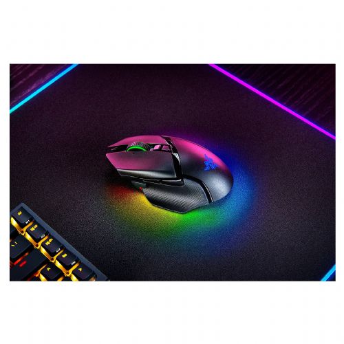 Razer Basilisk V3 Pro wireless mouse, 35,000 DPI, 11 programmable buttons, Chroma RGB, right-handed ergonomics, black