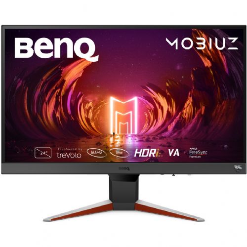 Monitor BenQ MOBIUZ EX240N 60,45 cm (23,8"), 1920 x 1080 FHD, 16:9, VA, 250cd/m2, 4ms, črna/rdeča