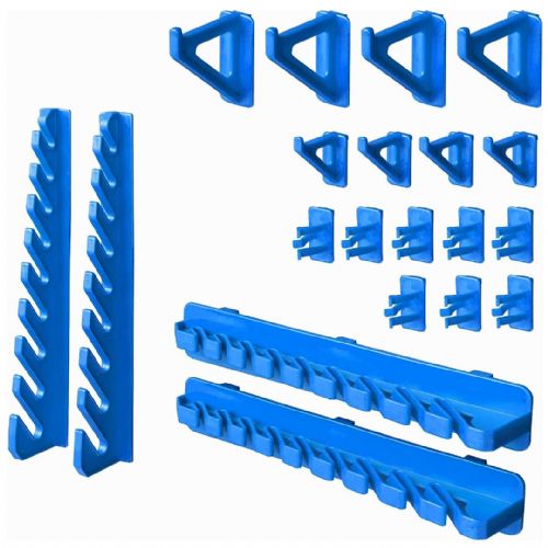 Modular wall tool organizer GEKO G73353, 136-piece, PVC, 2304 × 780 mm