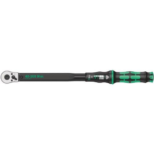 Wera Click-Torque C 3 reversible ratchet torque wrench (black/green, 1/2")