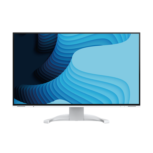Monitor Eizo EV2740X-WT, 68,58 cm (27"), 3840x2160 UHD 4K,16:9, IPS,350cd/m2,60Hz,5ms,HDMI,DP,USB-C (94W),RJ-45,bela (EV2740X-WT)