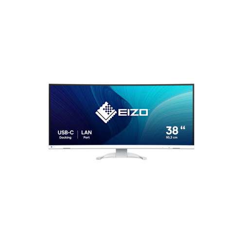 Monitor Eizo FlexScan EV3851X 37.5" curved IPS LED 3840x1600 USB-C white