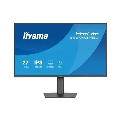 Monitor Iiyama ProLite XB2793HSU-B1 27" IPS, FullHD, 120Hz, HDMI/DP/USB, črn (mat), zvočniki