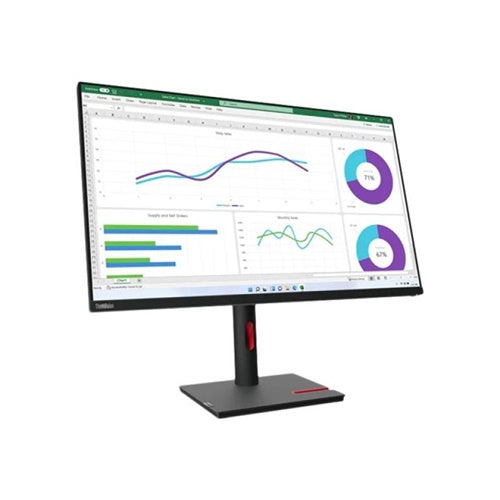 Monitor Lenovo ThinkVision T32h-30, 80,1 cm (31,5), 2560x1440 (WQHD), IPS, 350 cd/m2, 16 : 9, 4 ms, 60 Hz, HDMI, DP, USB-C 65W, pivot, črn