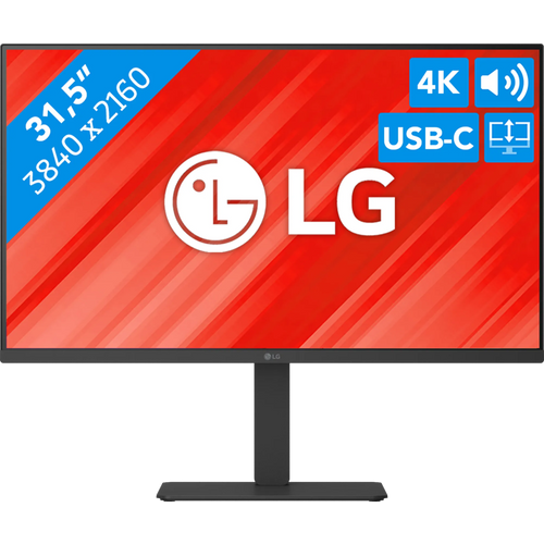 Monitor LG UltraFine 32U720A-B, 80 cm (31,5"), 3840 x 2160 4K, 16:9, 5ms, VA, HDMI, DP, USB-C (90 W), črna