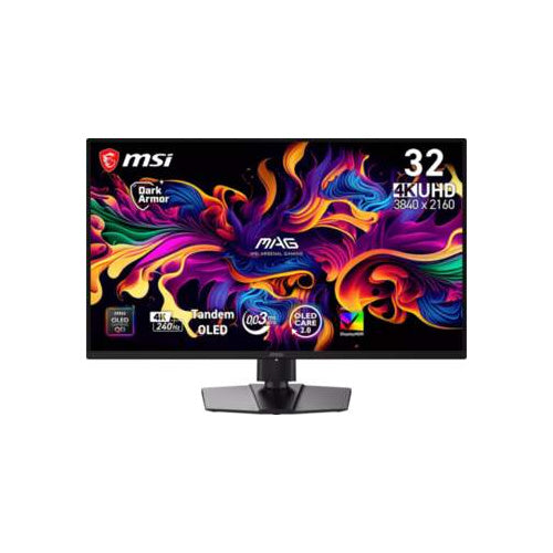 Monitor MSI MAG 321UPDE QD-OLED, 31.5", 4K UHD, 240Hz, HDR, USB-C